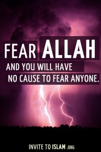Fear Allah