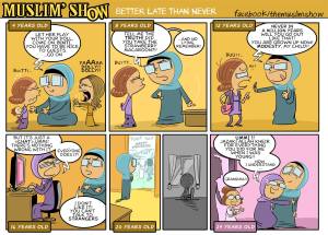 daughter, upbringing, mother, the muslim show