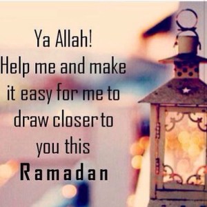 help me draw closer to you this ramadan.