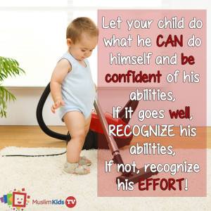 parents recognize childrens abilites and efforts,